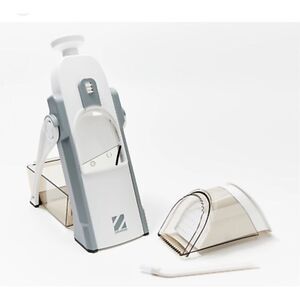 Geoffrey Zakarian by Dash Safe Slice Upright Mandolin - Cool Grey